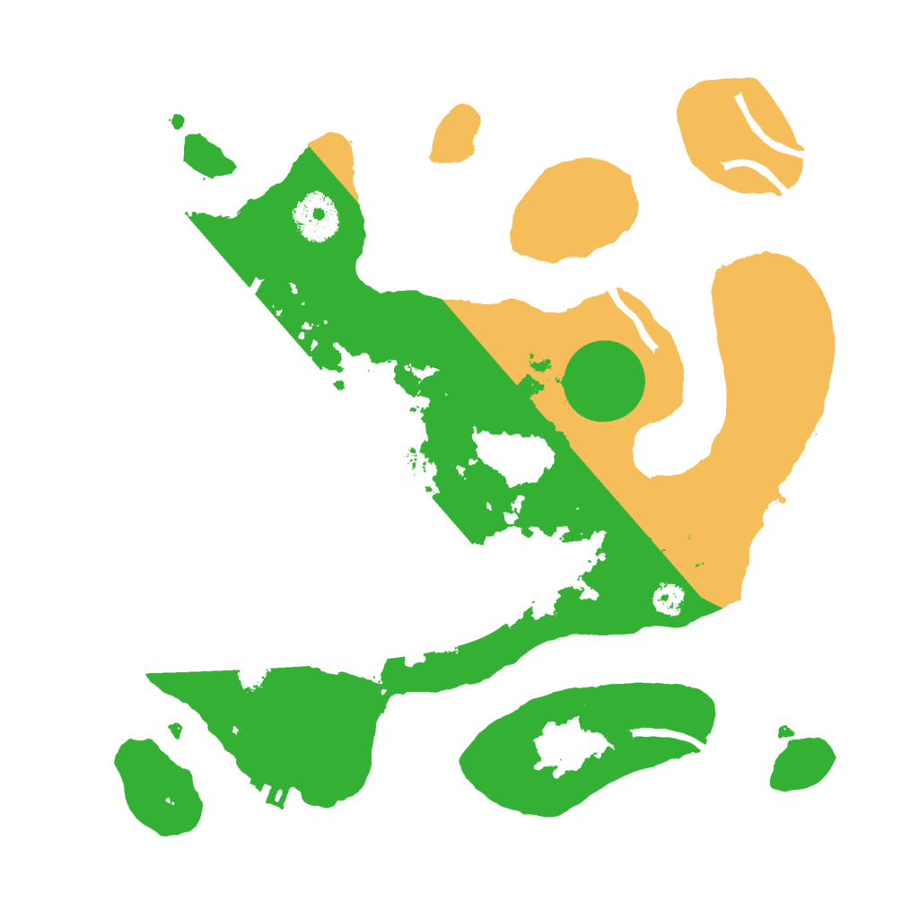 Biome Rust Map: Procedural Map, Size: 3000, Seed: 1125871504