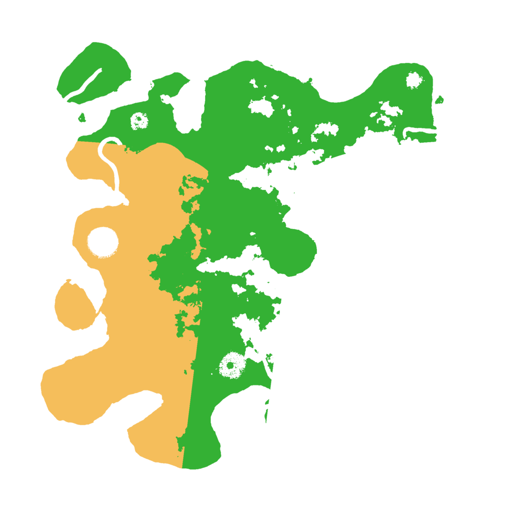 Biome Rust Map: Procedural Map, Size: 3000, Seed: 5467