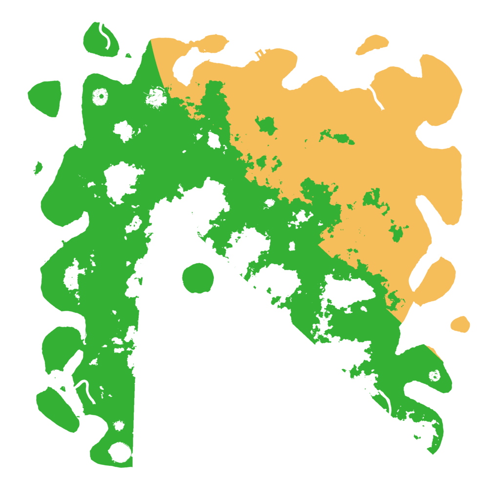 Biome Rust Map: Procedural Map, Size: 4500, Seed: 1352761662