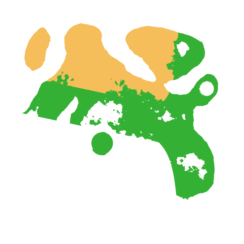 Biome Rust Map: Barren, Size: 3000, Seed: 264084