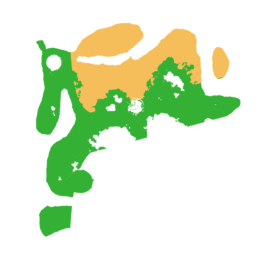 Biome Rust Map: Barren, Size: 3000, Seed: 374456