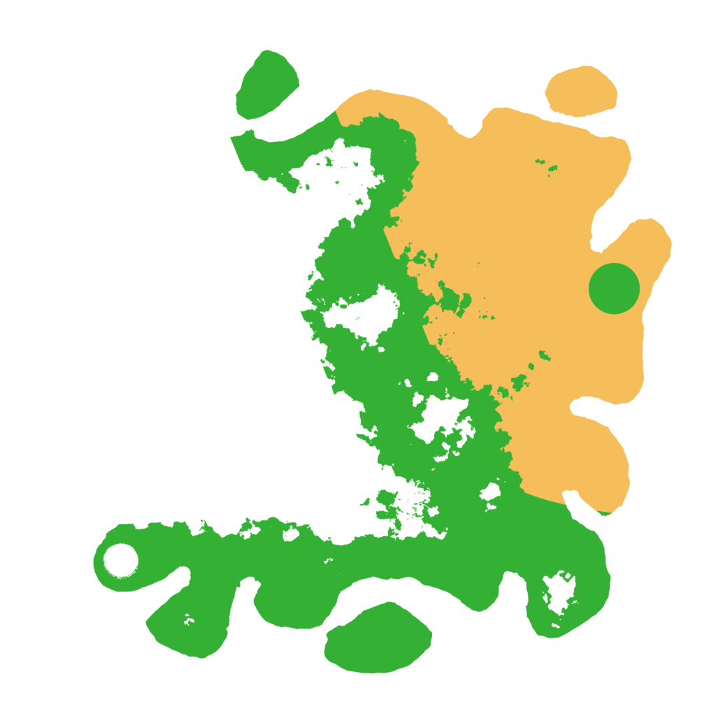 Biome Rust Map: Barren, Size: 3700, Seed: 1786375854