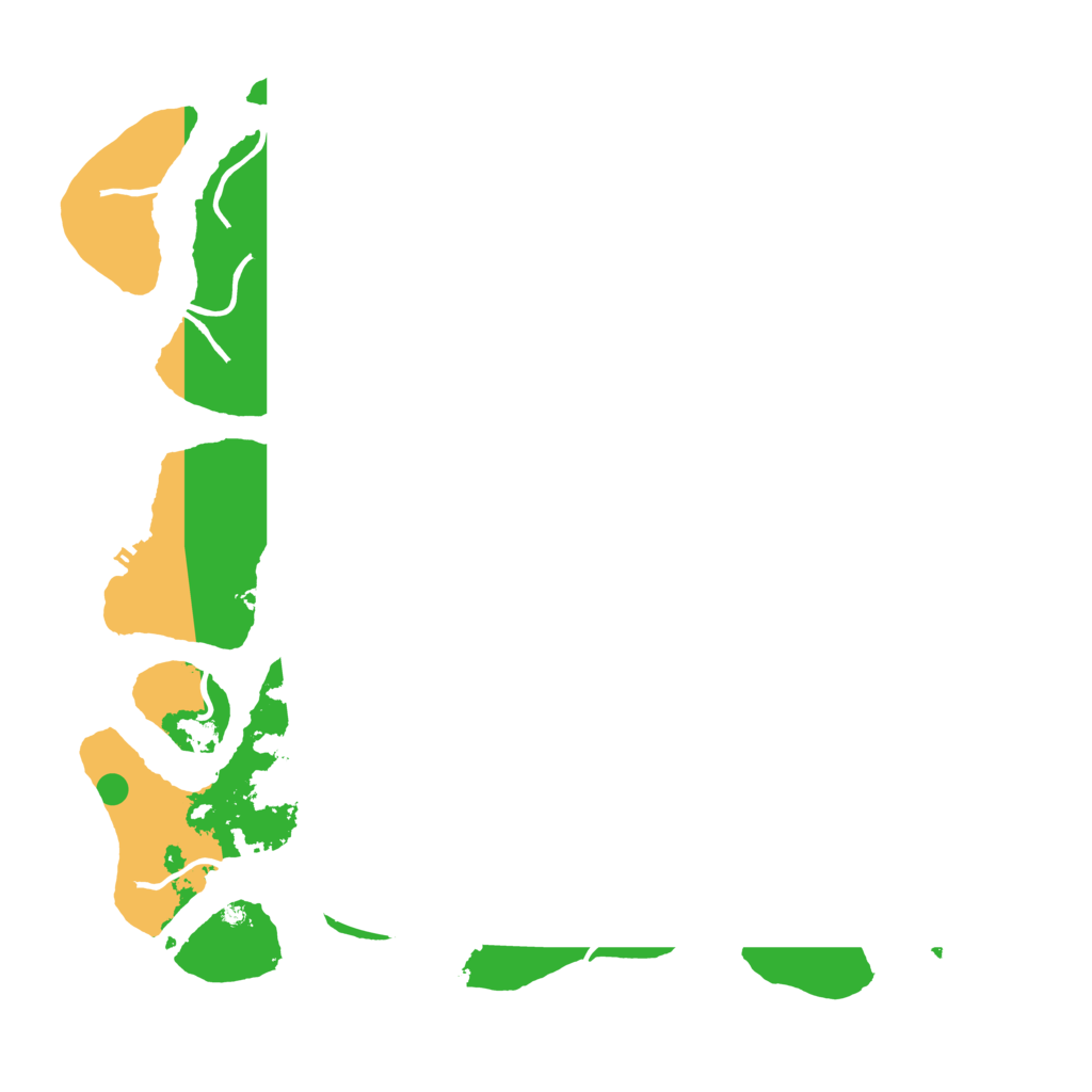 Biome Rust Map: Procedural Map, Size: 4500, Seed: 112793011