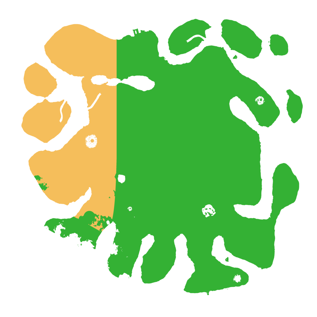 Biome Rust Map: Procedural Map, Size: 3750, Seed: 123809