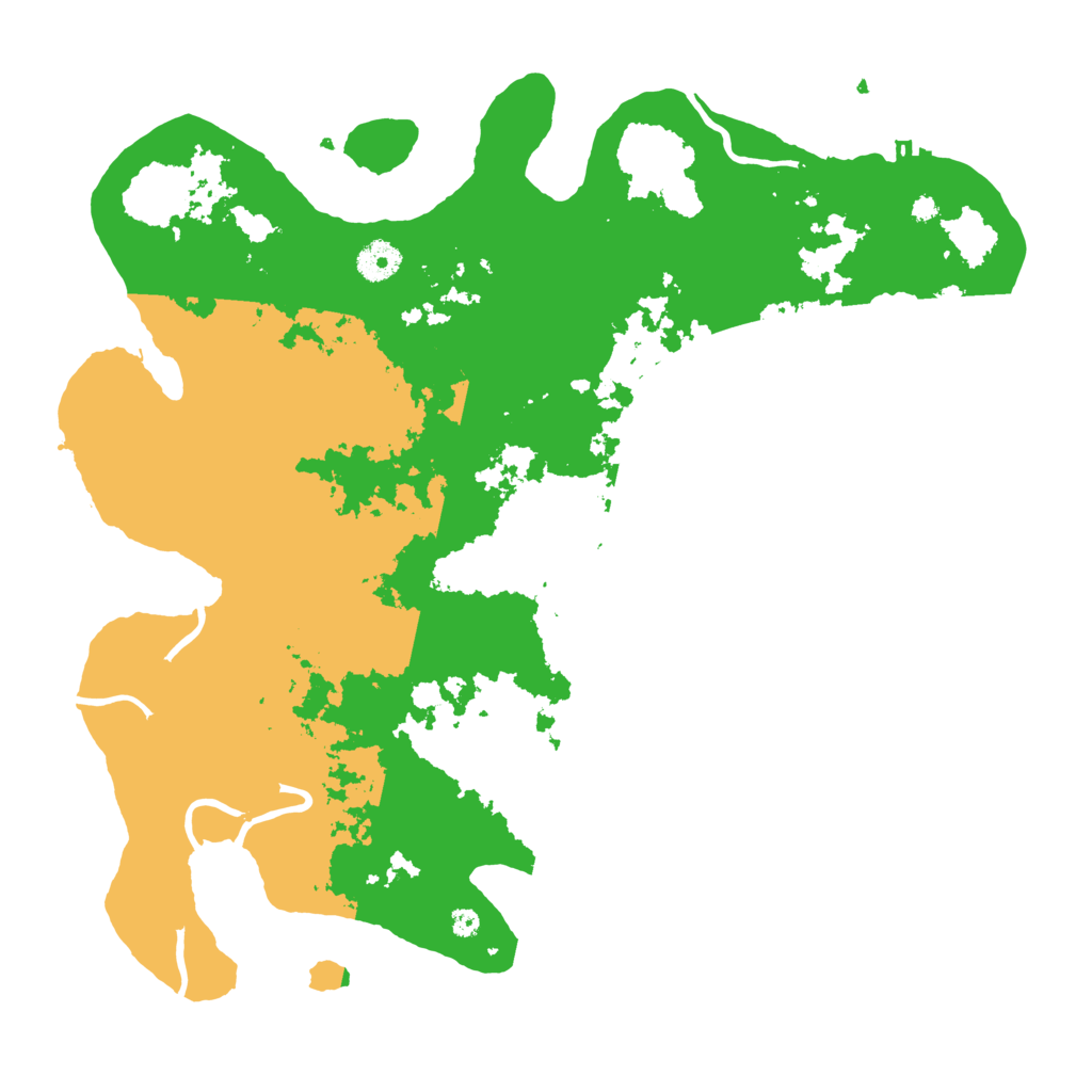 Biome Rust Map: Procedural Map, Size: 3950, Seed: 246806378