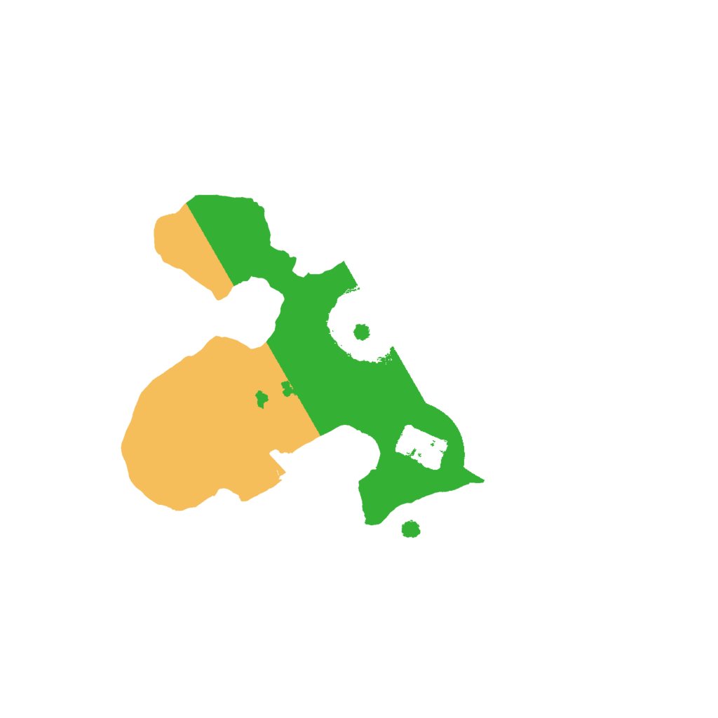 Biome Rust Map: Procedural Map, Size: 1600, Seed: 123