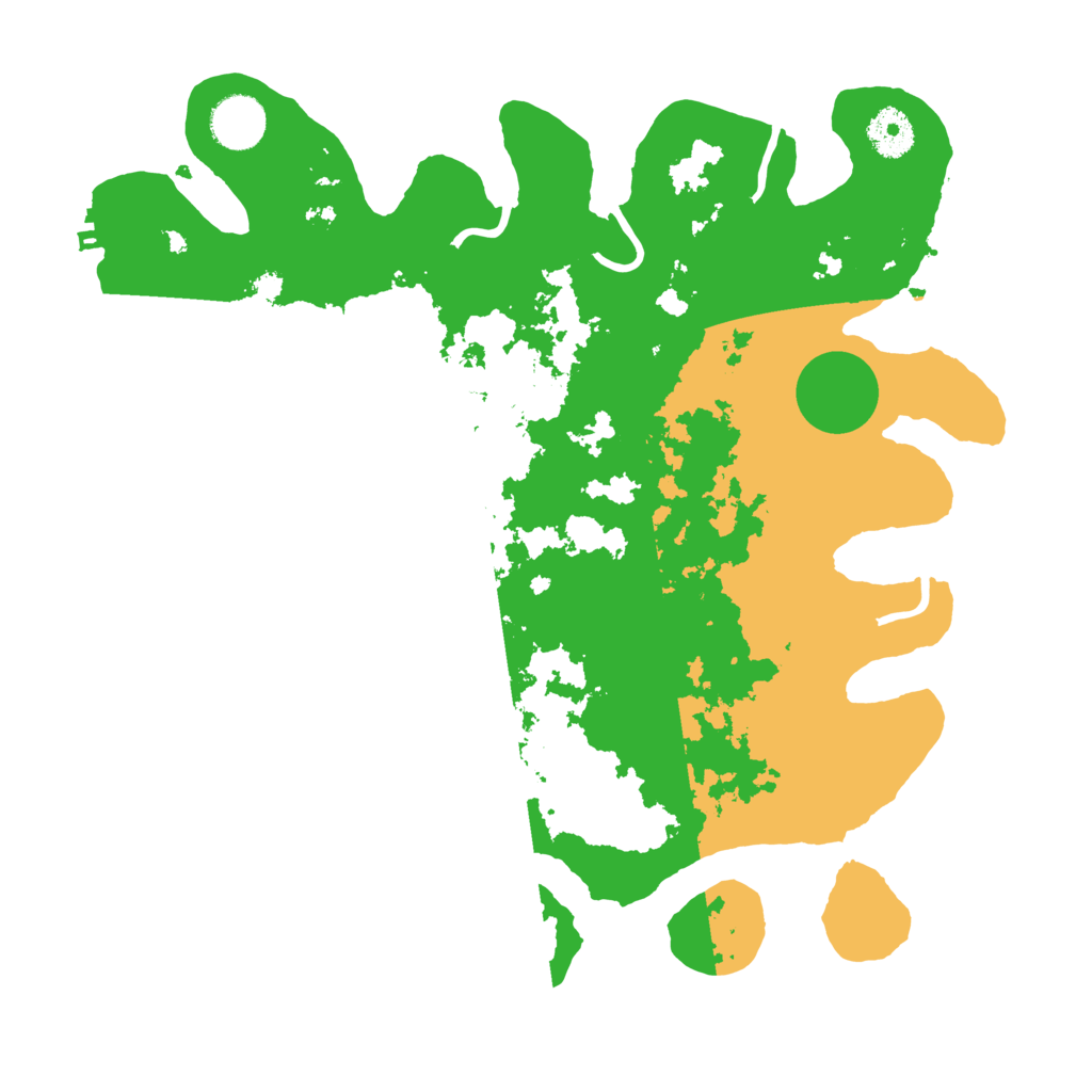 Biome Rust Map: Procedural Map, Size: 3500, Seed: 94752