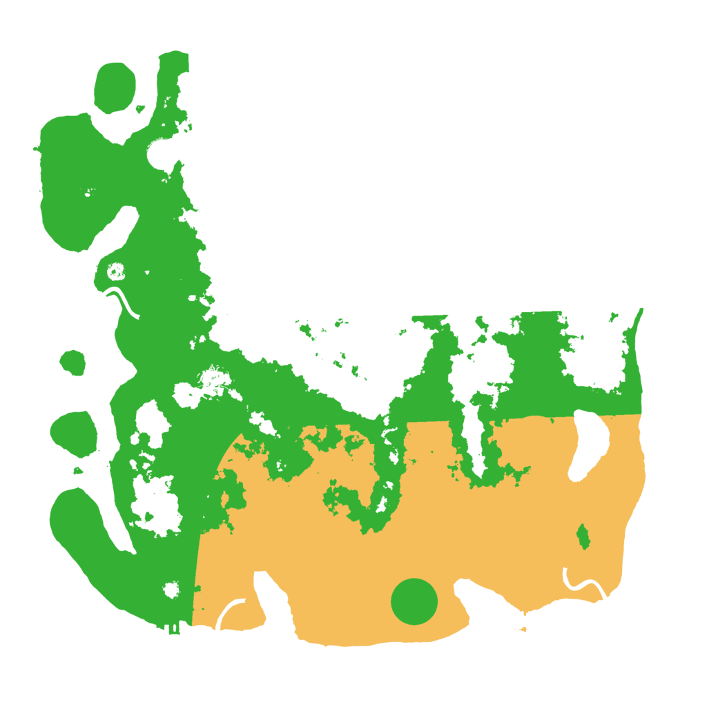 Biome Rust Map: Procedural Map, Size: 4000, Seed: 10317