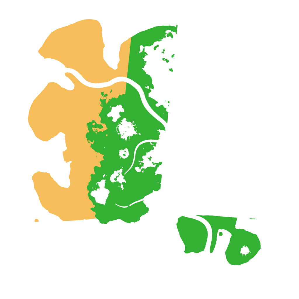 Biome Rust Map: Procedural Map, Size: 3000, Seed: 817269