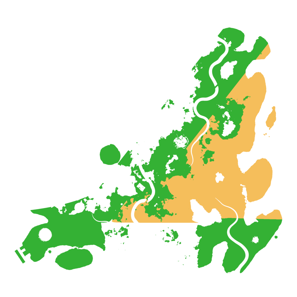 Biome Rust Map: Procedural Map, Size: 4000, Seed: 288799