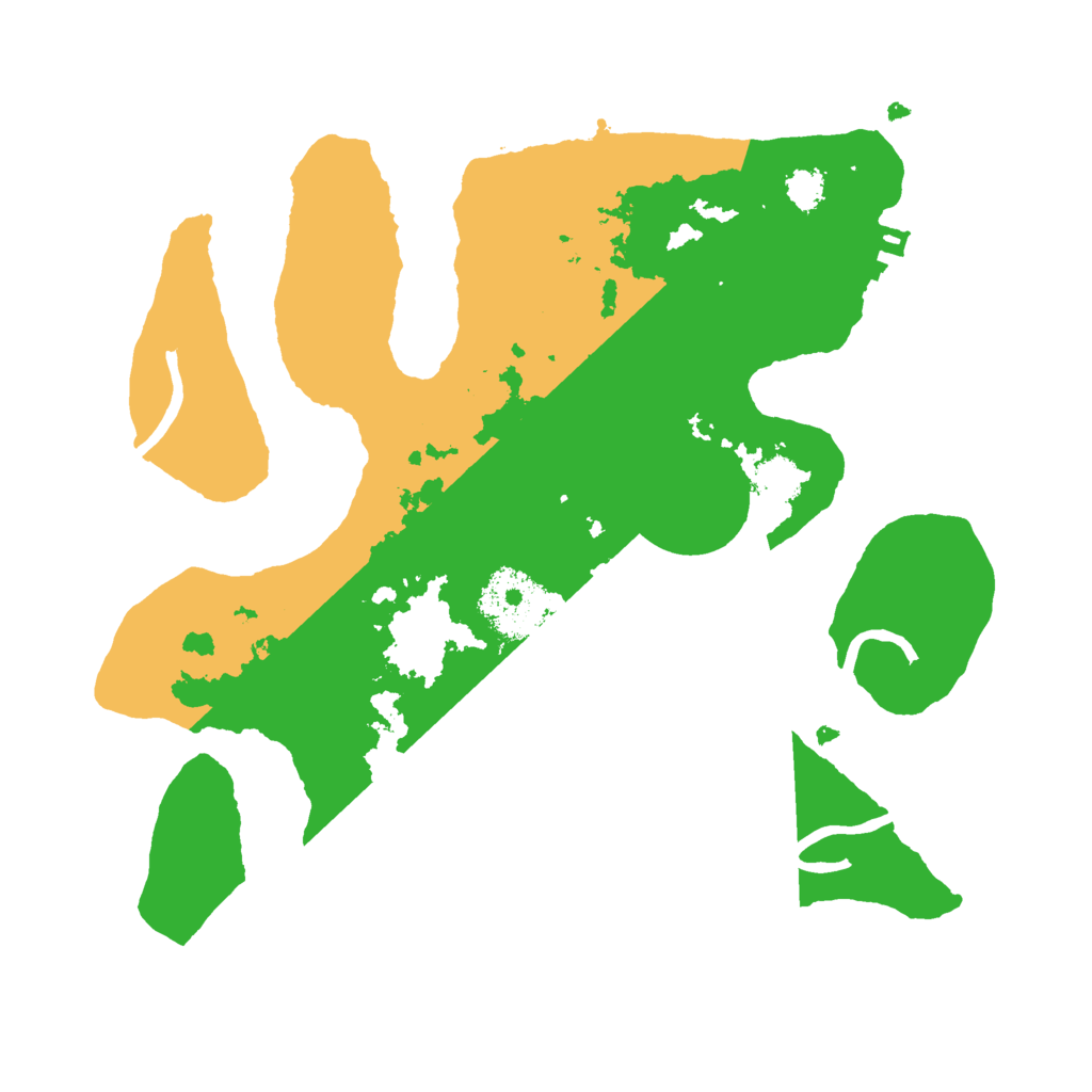 Biome Rust Map: Procedural Map, Size: 2561, Seed: 5276521