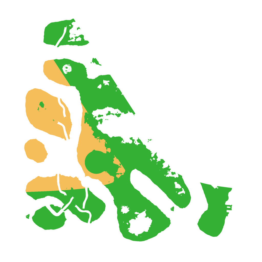 Biome Rust Map: Procedural Map, Size: 3000, Seed: 769692748