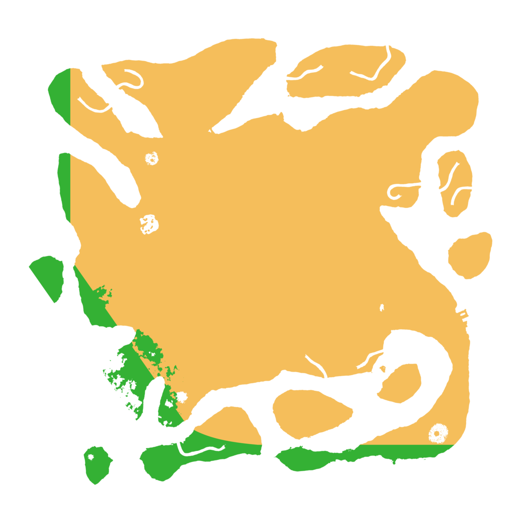 Biome Rust Map: Procedural Map, Size: 4000, Seed: 4051965