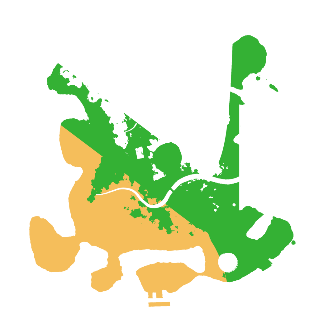 Biome Rust Map: Procedural Map, Size: 3000, Seed: 282452