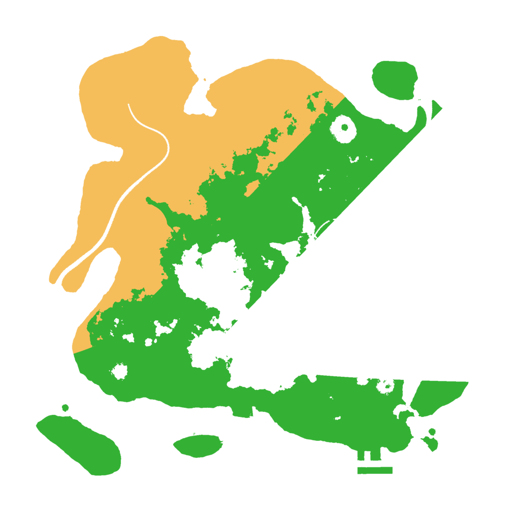 Biome Rust Map: Procedural Map, Size: 3000, Seed: 860102