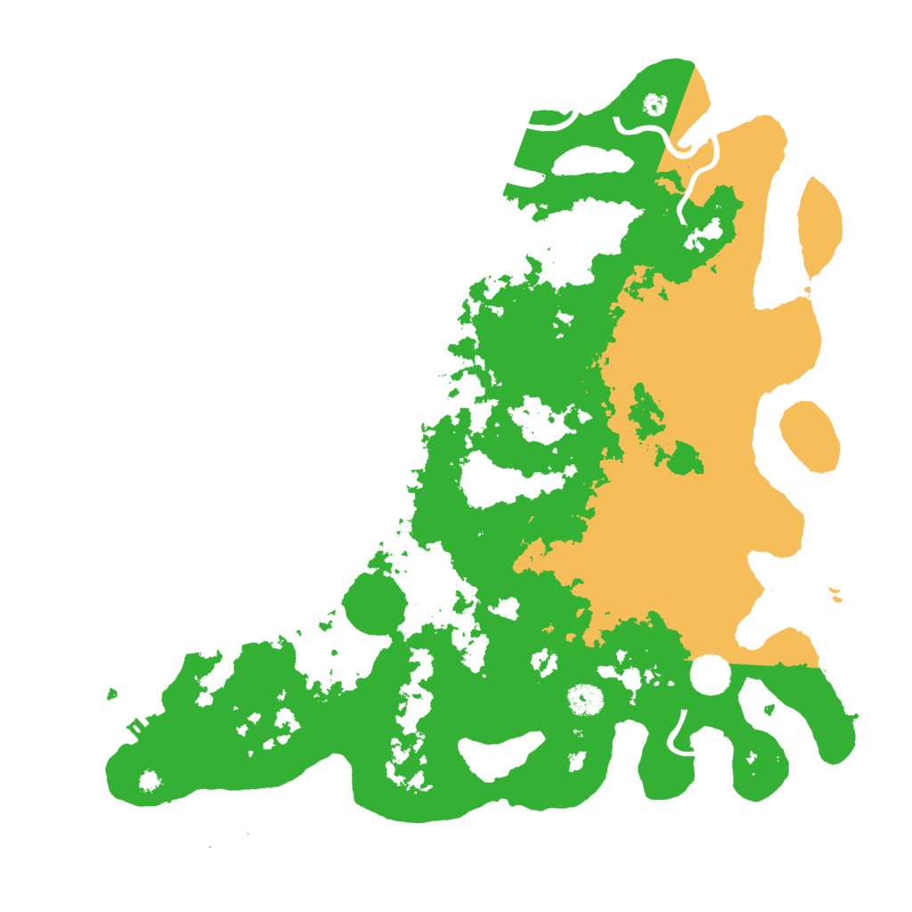 Biome Rust Map: Procedural Map, Size: 4000, Seed: 324234234