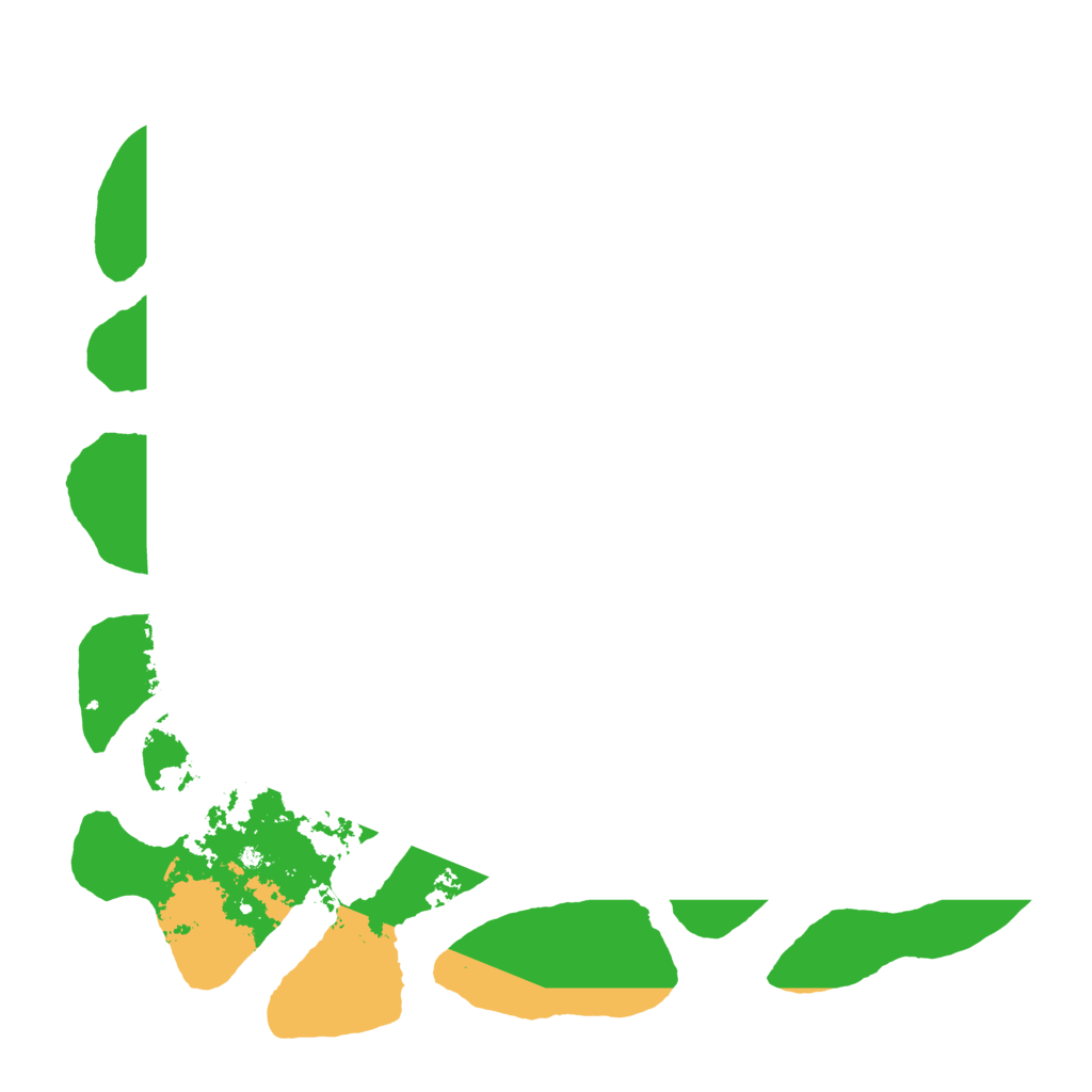 Biome Rust Map: Barren, Size: 4500, Seed: 464236659