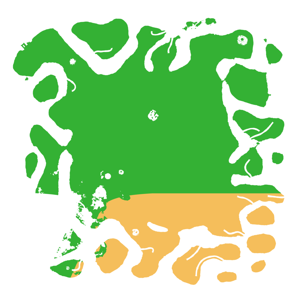 Biome Rust Map: Procedural Map, Size: 4500, Seed: 21772765