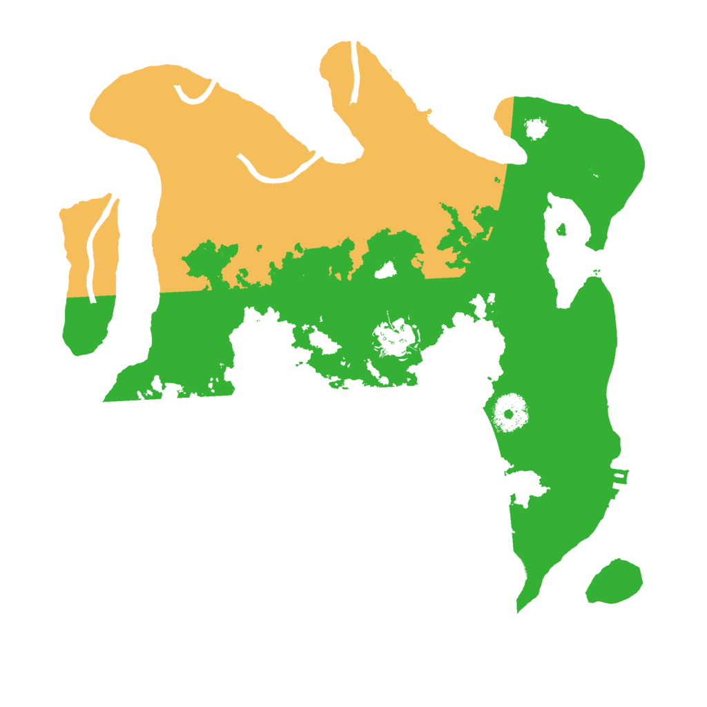 Biome Rust Map: Procedural Map, Size: 3000, Seed: 105963230