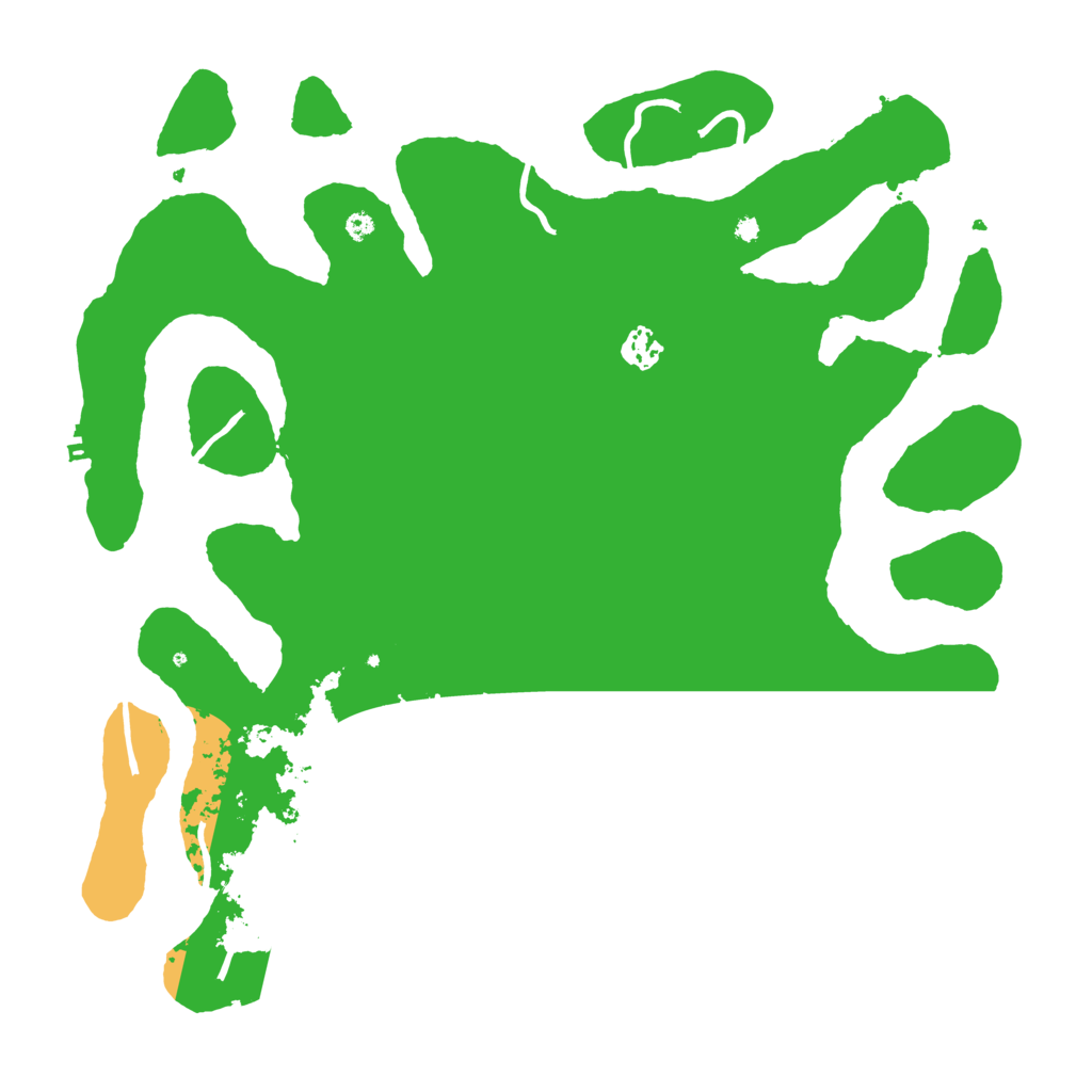 Biome Rust Map: Procedural Map, Size: 4000, Seed: 3197