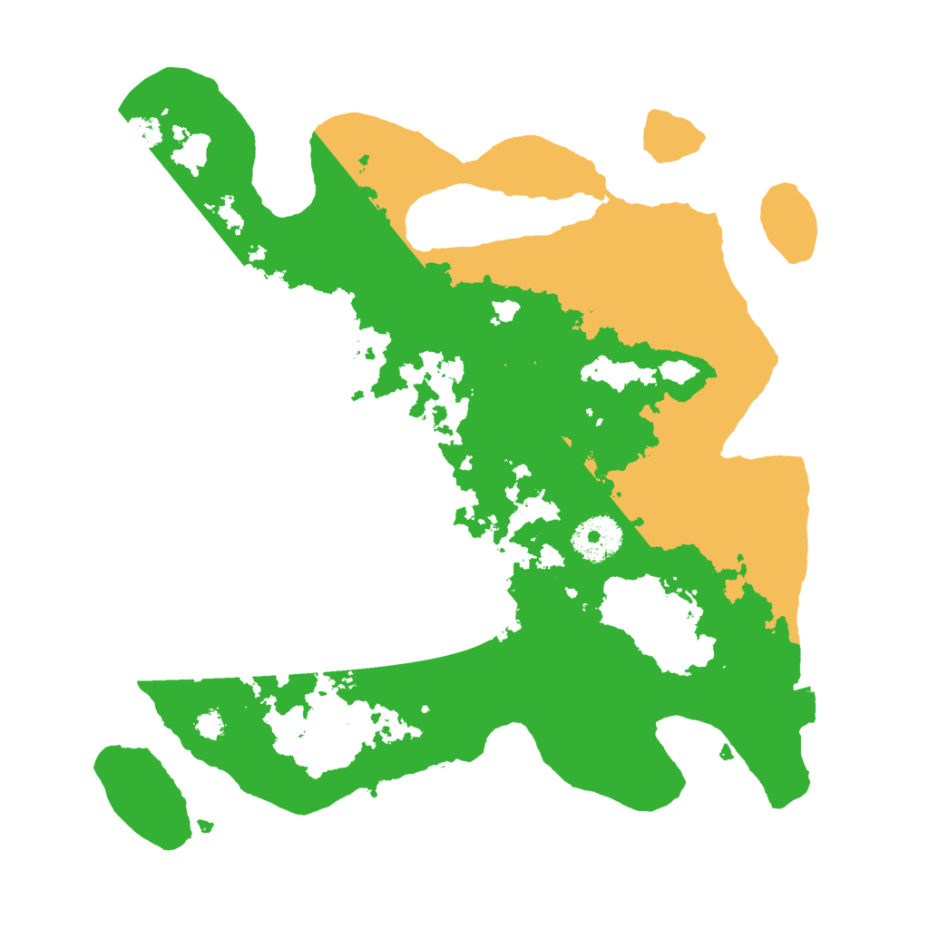 Biome Rust Map: Procedural Map, Size: 3000, Seed: 31517149