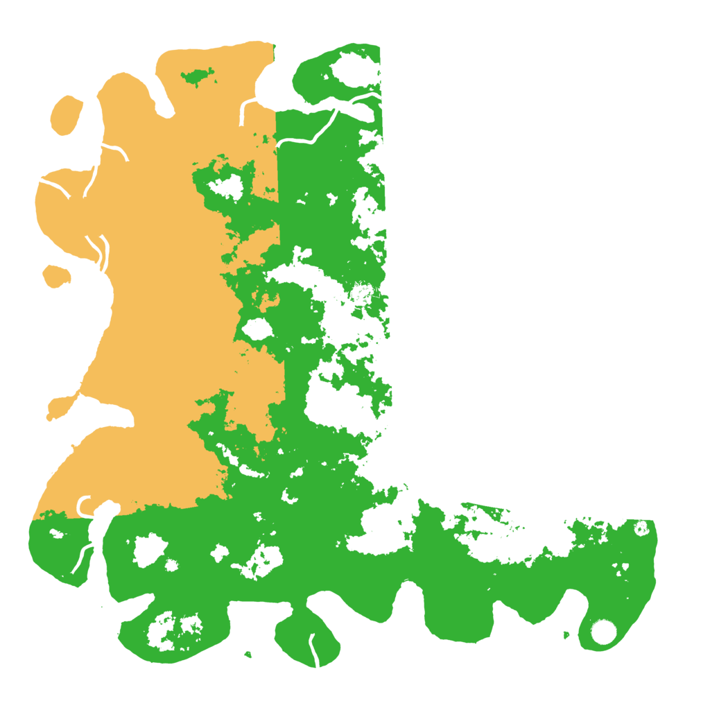 Biome Rust Map: Procedural Map, Size: 5000, Seed: 21987640