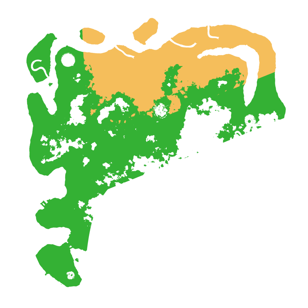 Biome Rust Map: Procedural Map, Size: 4000, Seed: 4568564