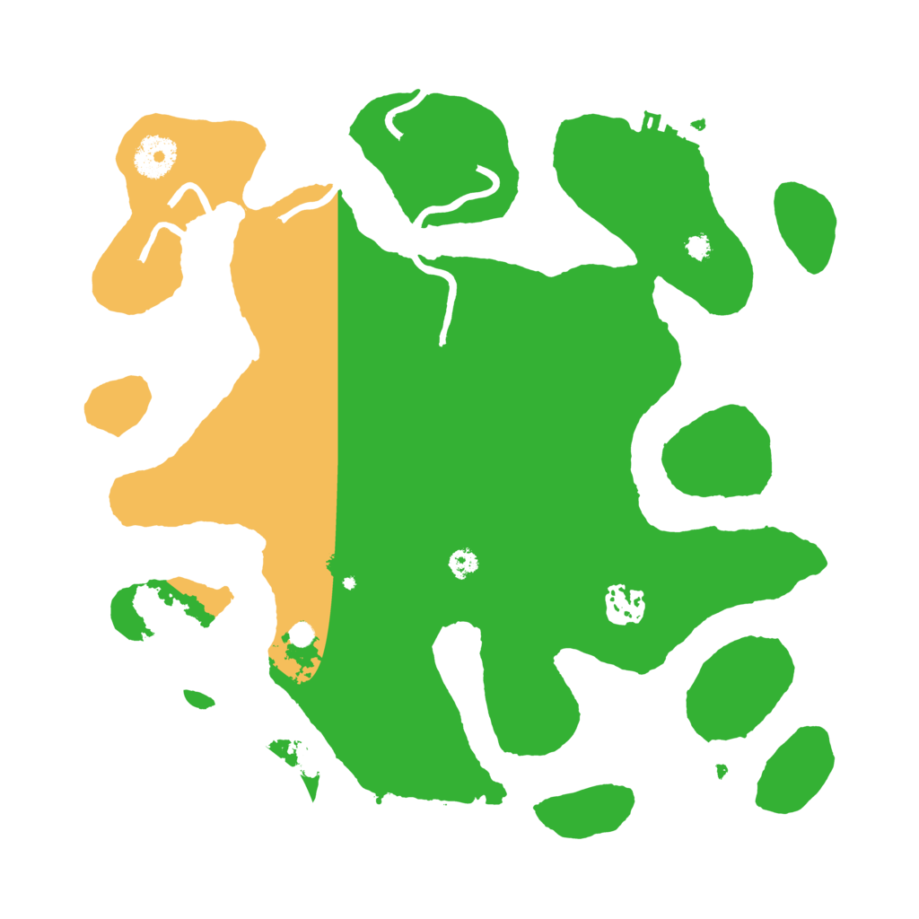 Biome Rust Map: Procedural Map, Size: 3300, Seed: 30211