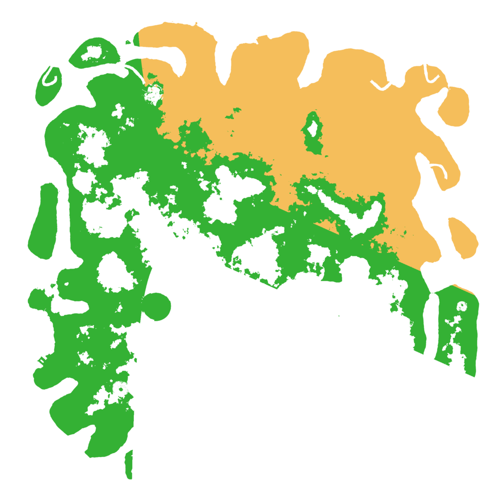 Biome Rust Map: Procedural Map, Size: 5000, Seed: 390611695