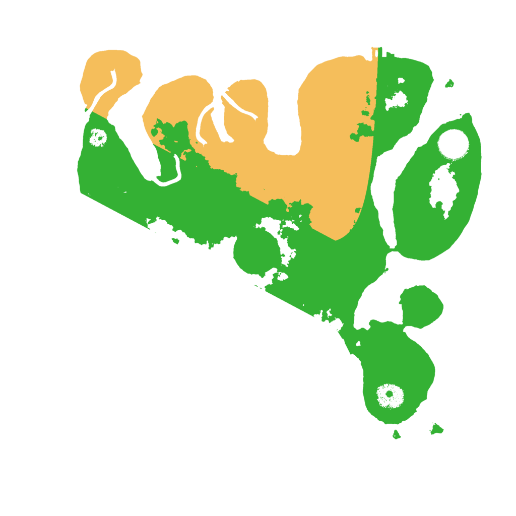 Biome Rust Map: Procedural Map, Size: 3000, Seed: 9060413