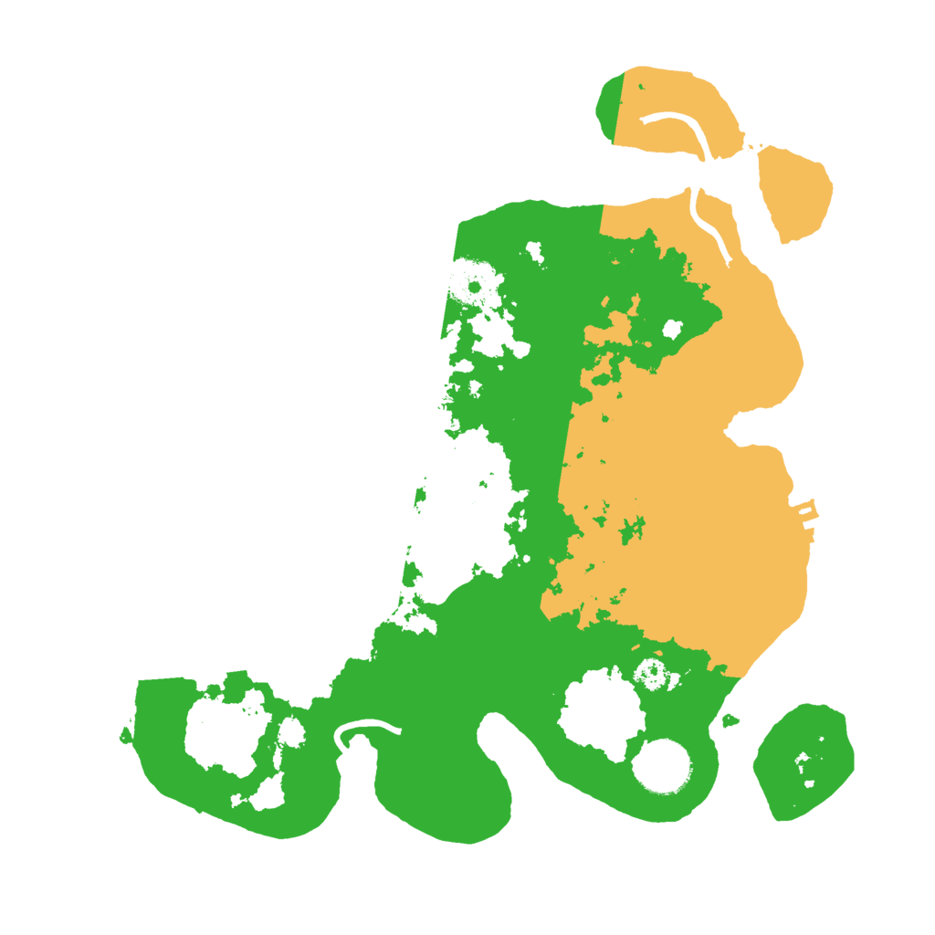 Biome Rust Map: Procedural Map, Size: 3000, Seed: 753929