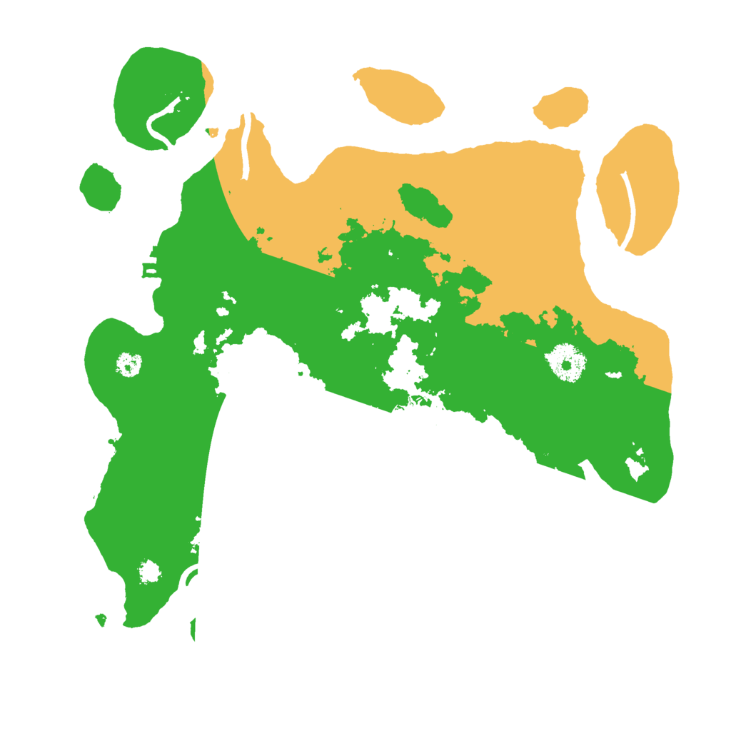 Biome Rust Map: Procedural Map, Size: 3000, Seed: 361904