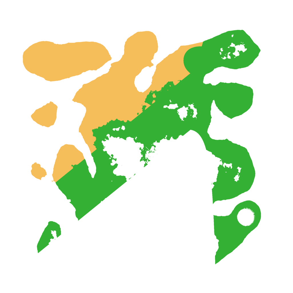 Biome Rust Map: Barren, Size: 3000, Seed: 868474