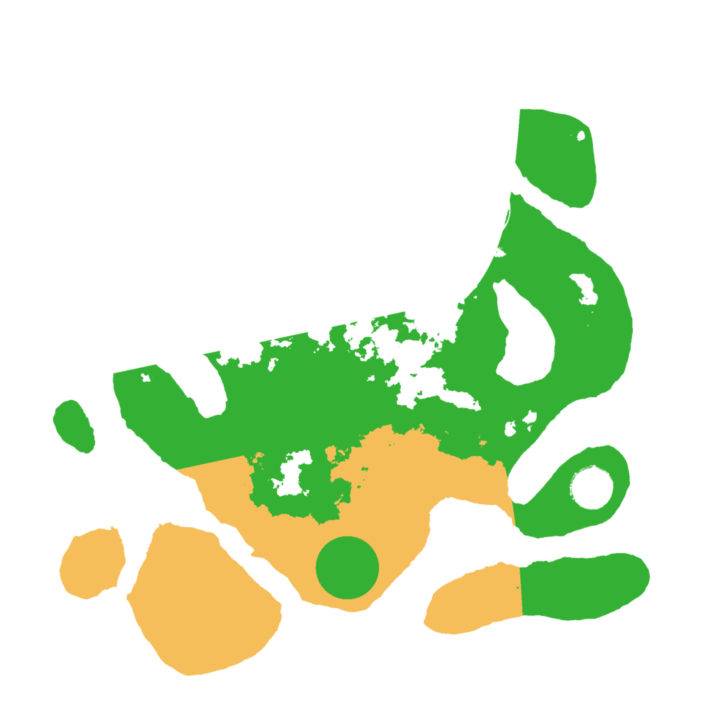 Biome Rust Map: Barren, Size: 3000, Seed: 957038