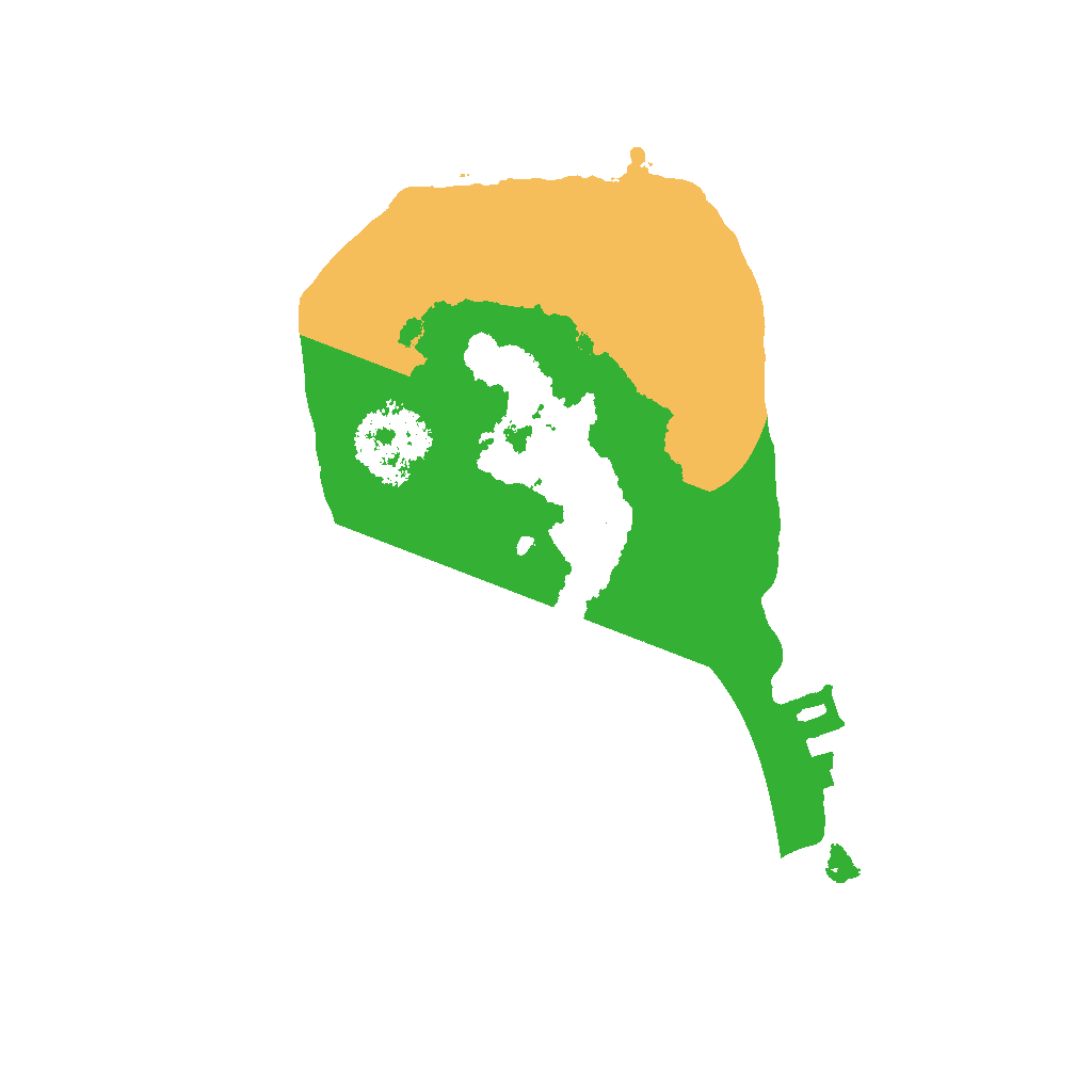 Biome Rust Map: Procedural Map, Size: 1500, Seed: 16189128