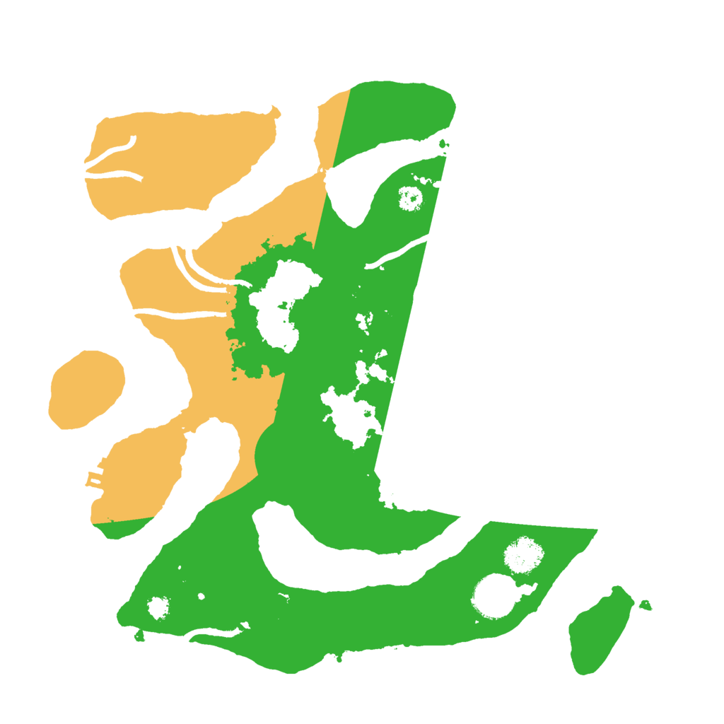 Biome Rust Map: Procedural Map, Size: 3000, Seed: 726286808