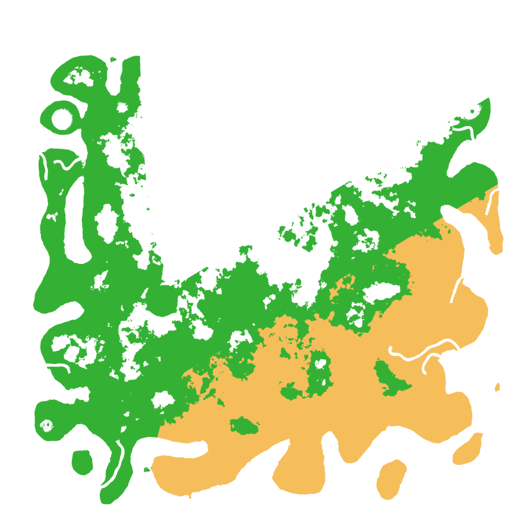 Biome Rust Map: Procedural Map, Size: 4500, Seed: 7762848