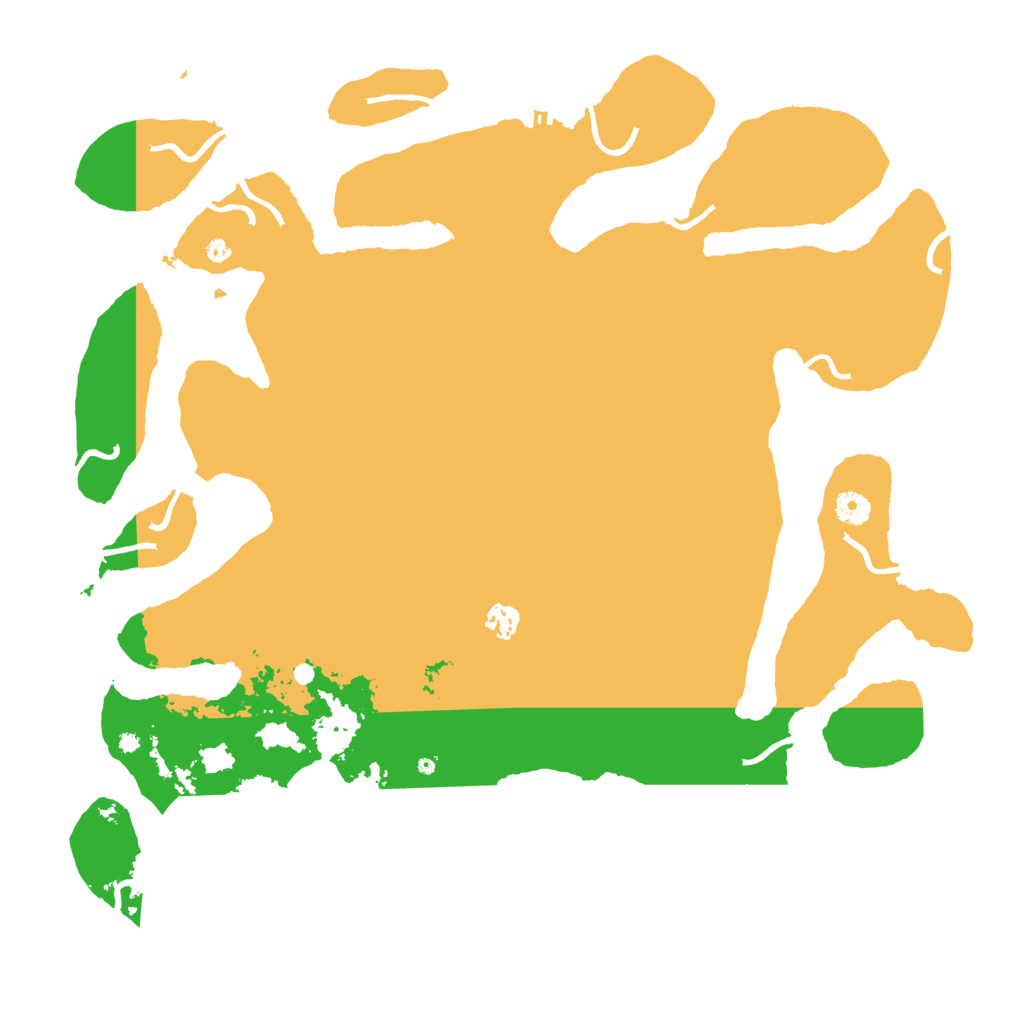 Biome Rust Map: Procedural Map, Size: 4500, Seed: 107