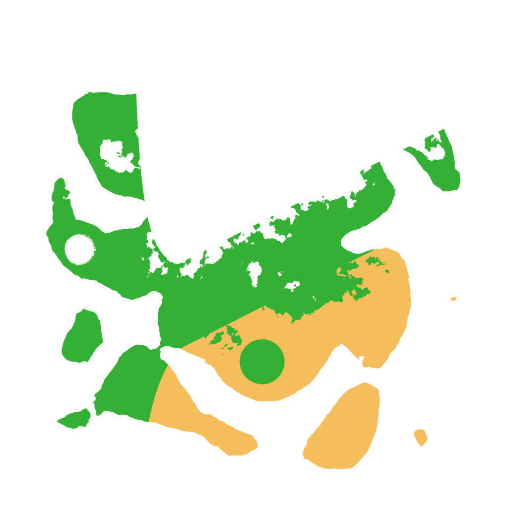 Biome Rust Map: Barren, Size: 3000, Seed: 2058486318