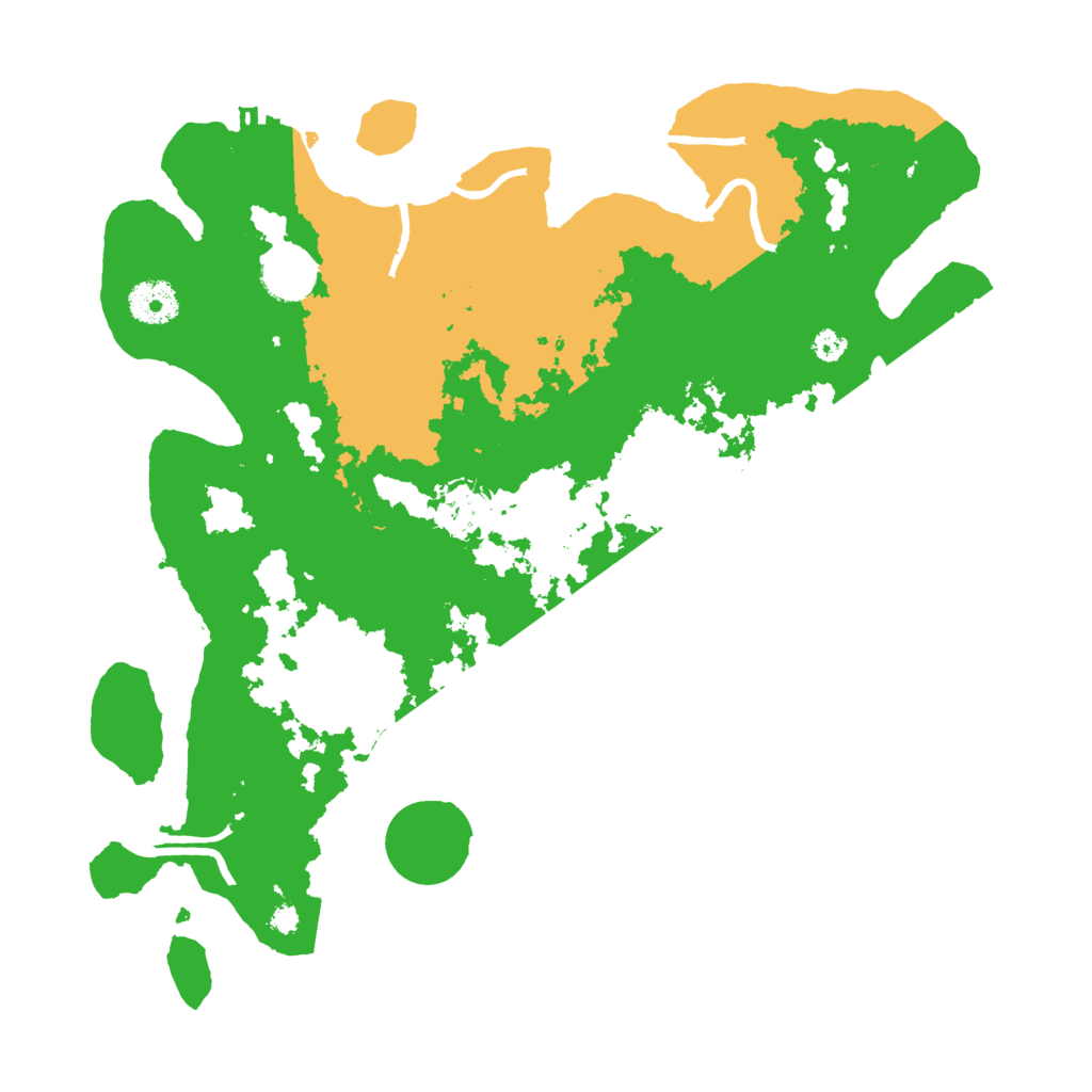 Biome Rust Map: Procedural Map, Size: 3500, Seed: 15413422