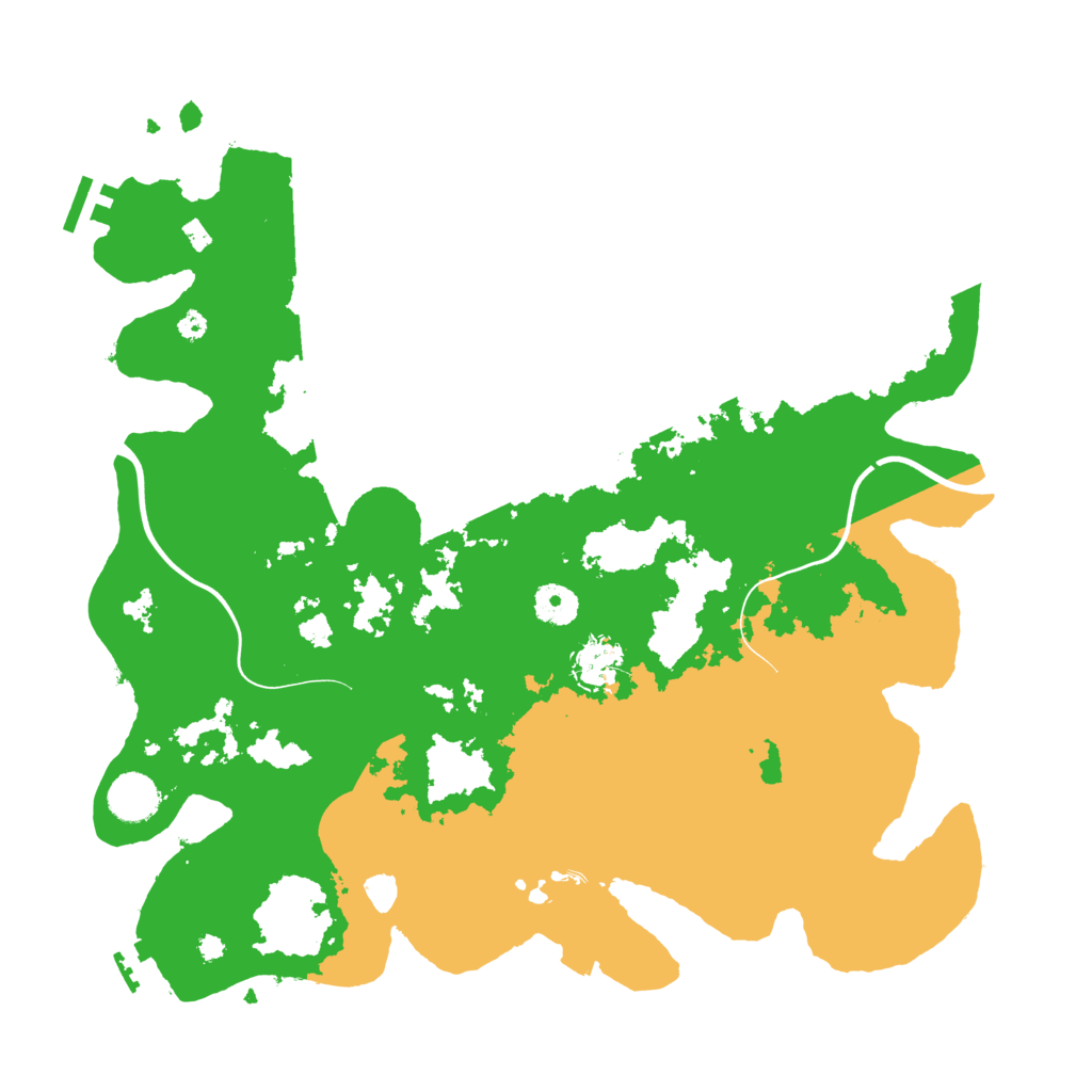 Biome Rust Map: Procedural Map, Size: 3850, Seed: 1699023333