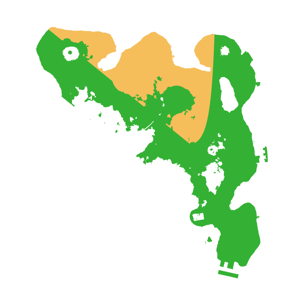 Biome Rust Map: Procedural Map, Size: 2900, Seed: 1875699427