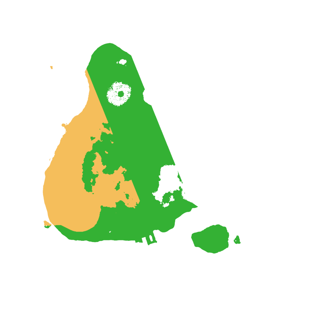 Biome Rust Map: Procedural Map, Size: 2000, Seed: 2006071237