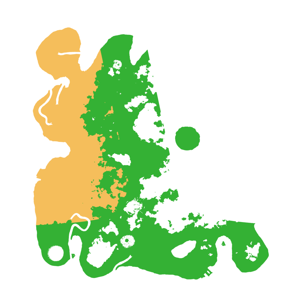 Biome Rust Map: Procedural Map, Size: 3500, Seed: 375