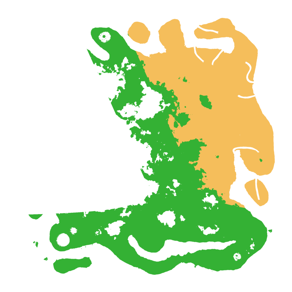 Biome Rust Map: Procedural Map, Size: 4000, Seed: 94289257