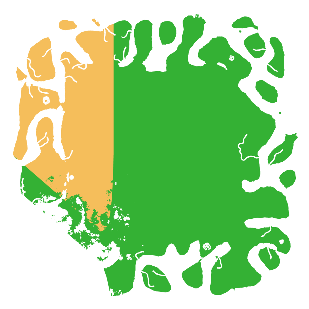 Biome Rust Map: Procedural Map, Size: 5999, Seed: 6000