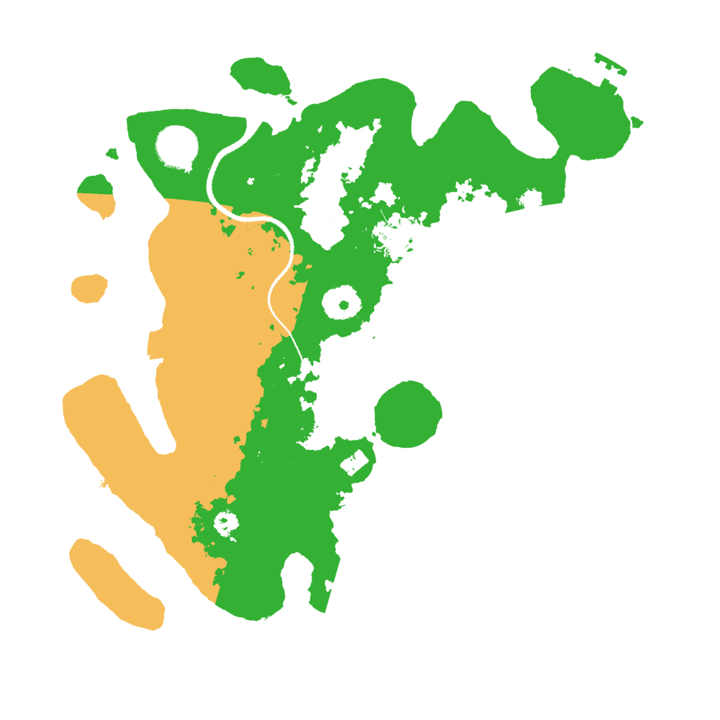 Biome Rust Map: Procedural Map, Size: 3000, Seed: 605284