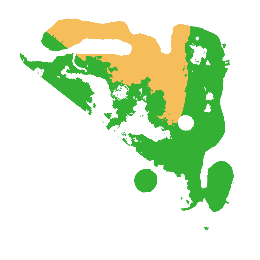 Biome Rust Map: Procedural Map, Size: 3000, Seed: 800084