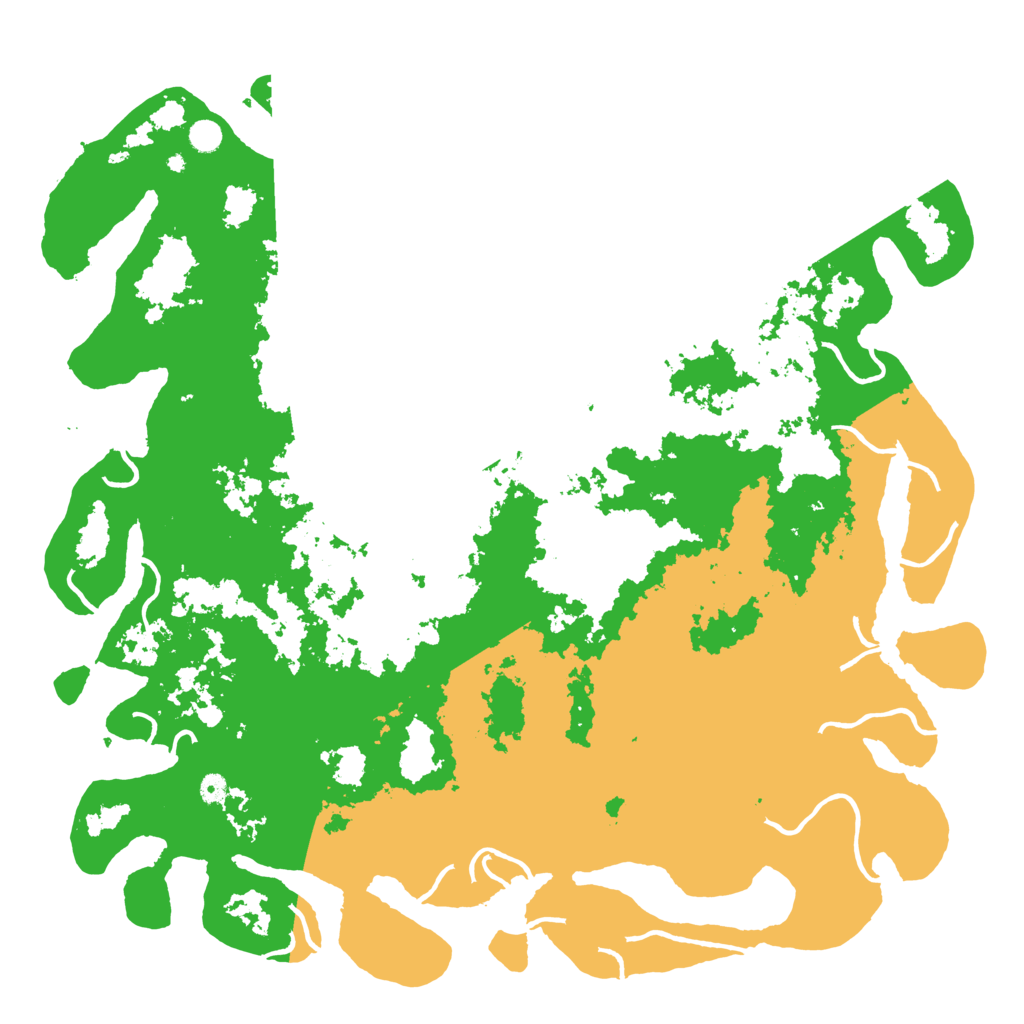 Biome Rust Map: Procedural Map, Size: 5500, Seed: 12102021