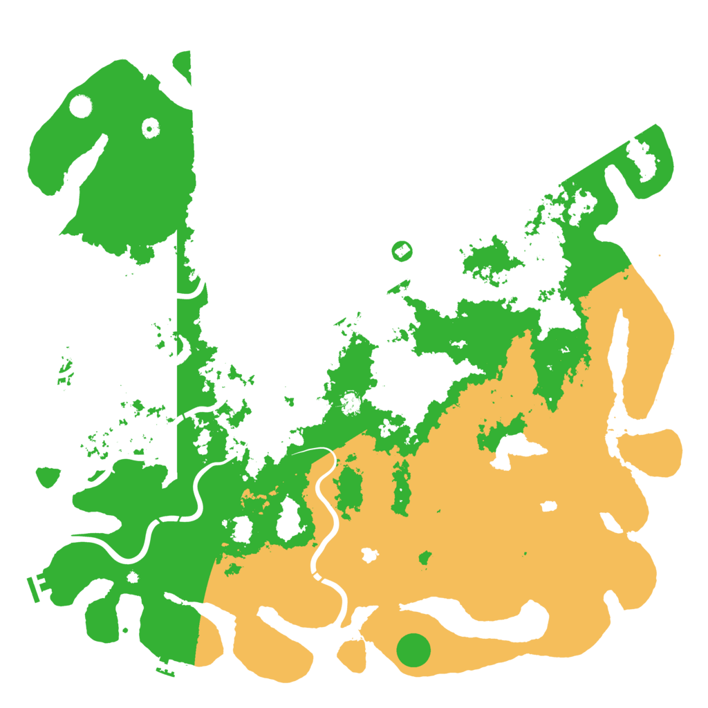 Biome Rust Map: Procedural Map, Size: 5500, Seed: 12102021